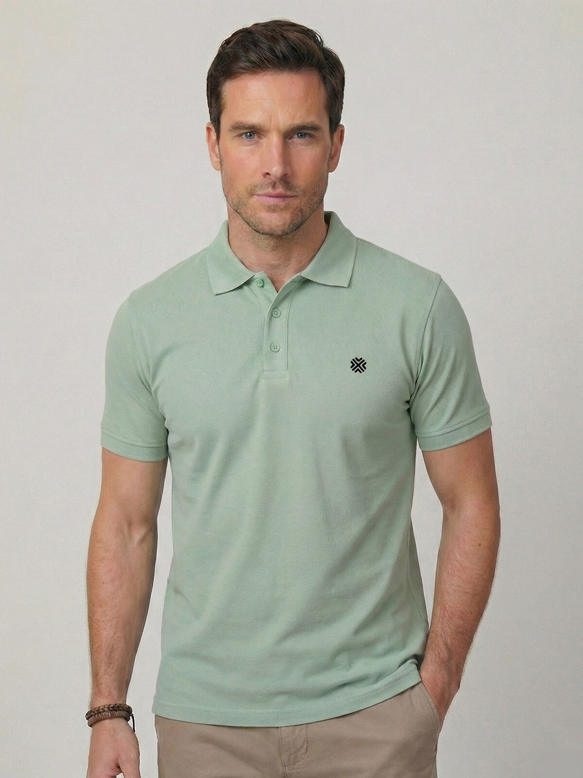 REMERA POLO CLIFTON VERDE CLARO