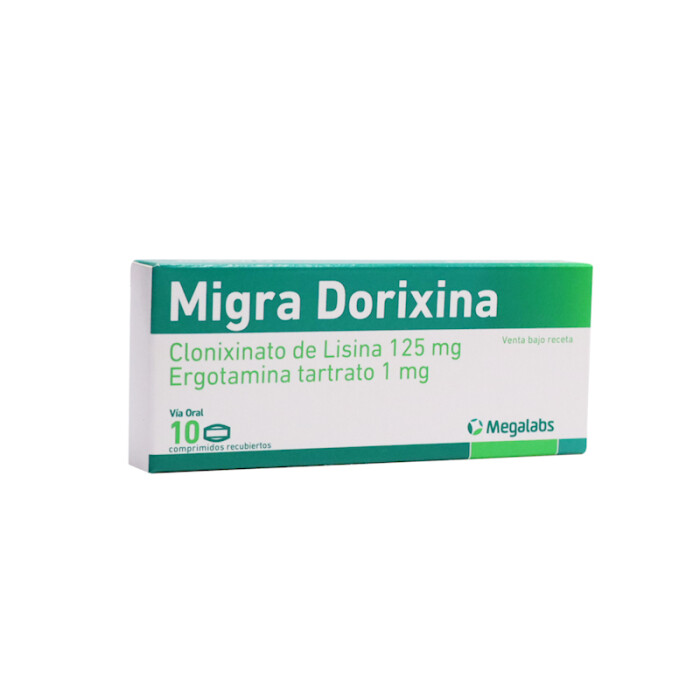 MIGRA DORIXINA CJ X 10 COMPRIMIDOS única