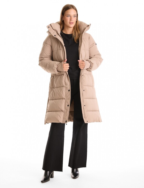 Campera Abrigo BEIGE