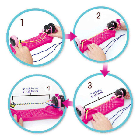 Juego Para Hacer pulseras 2 en 1 Juego Para Hacer pulseras 2 en 1