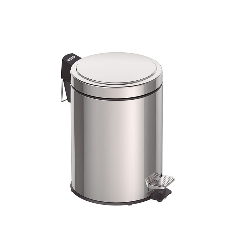 Papelera con Pedal Tramontina Acero Inoxidable 5 L BASURERO CON PEDAL 5L ACERO INOX.