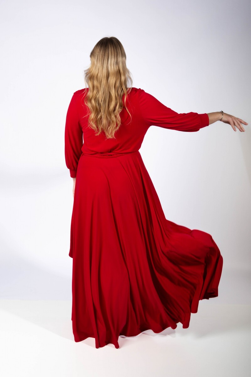 Vestido Atena Rojo