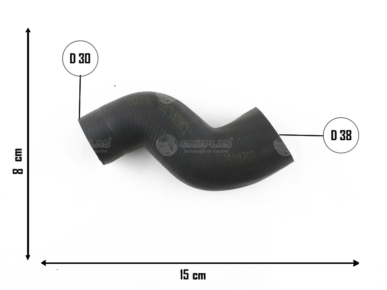 CAÑO CHEVROLET CORSA NAF. WIND-GL-EFI-MPFI 94/ INTERMEDIO CAUPLAS 