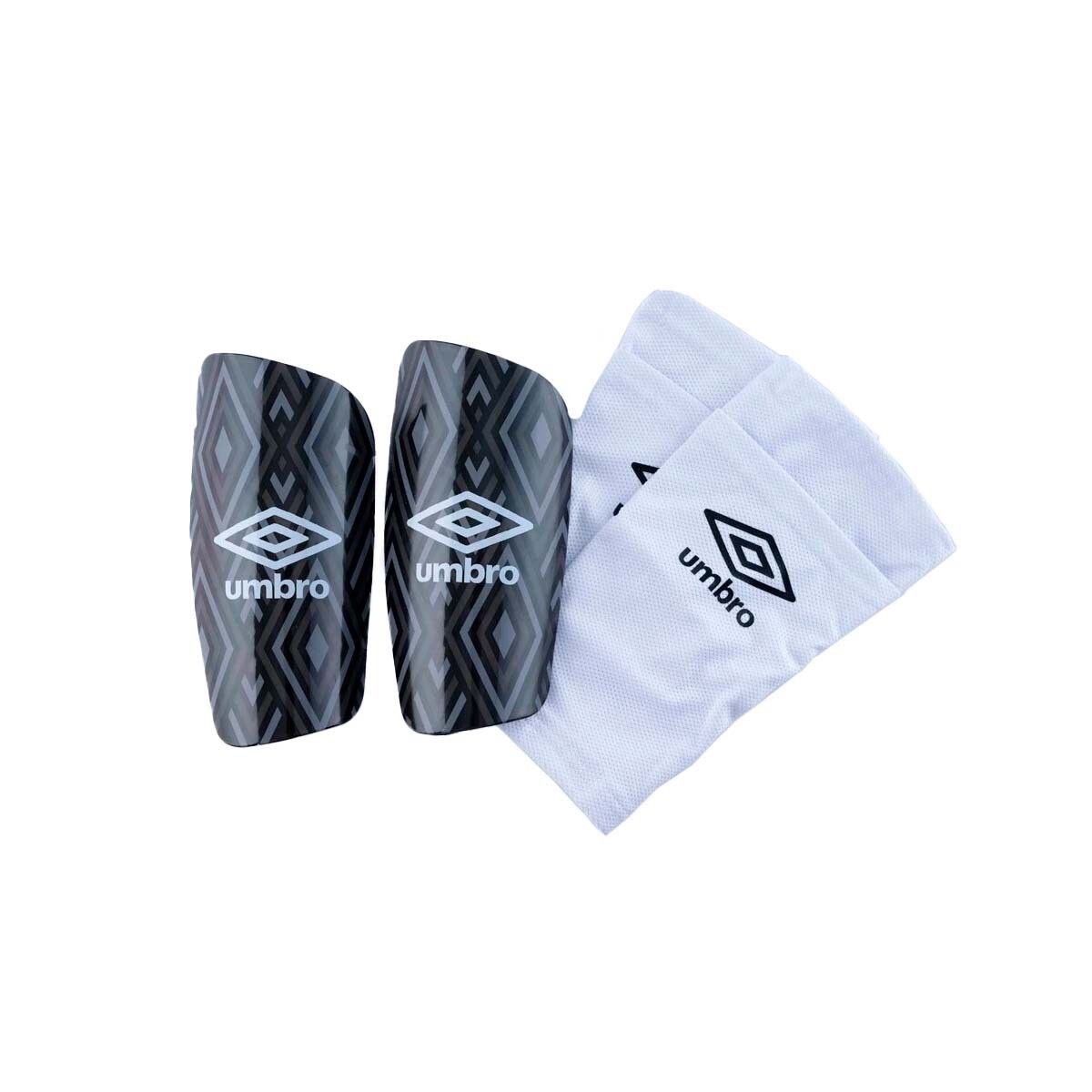 Canilleras Umbro Pro de Hombre - 20003610 - Negro-blanco 