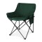 Silla de lona plegable con bolsillo lateral Verde
