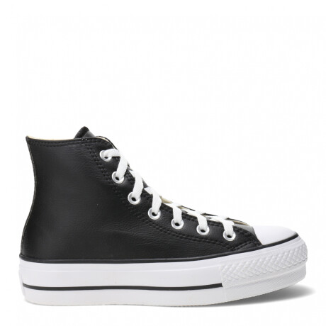 Championes Unisex Converse - All Star Plataforma Chuck Taylor Lift Negro - Blanco