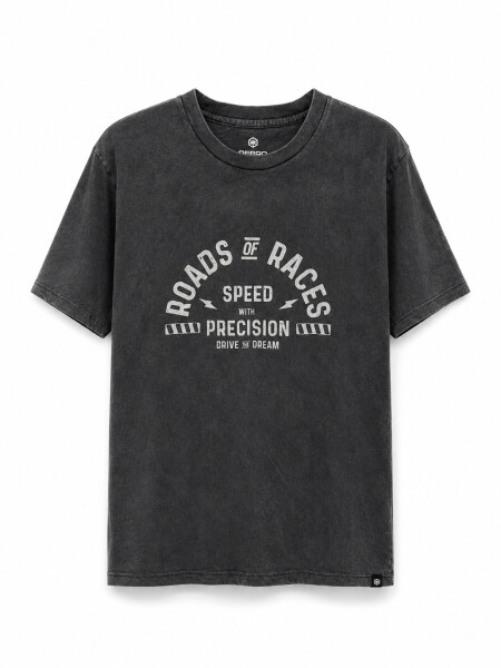 REMERA VELICE II GRIS OSCURO