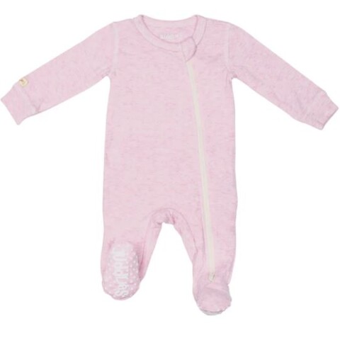 Pijama entero doble cierre Rosa