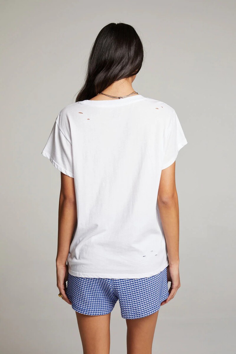REMERA VINTAGE JERSEY Blanco