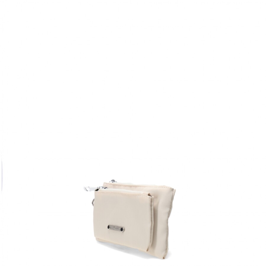 Billetera N+ Tarjetero Tania Beige
