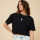 T-SHIRT NANTE RUSTY Negro