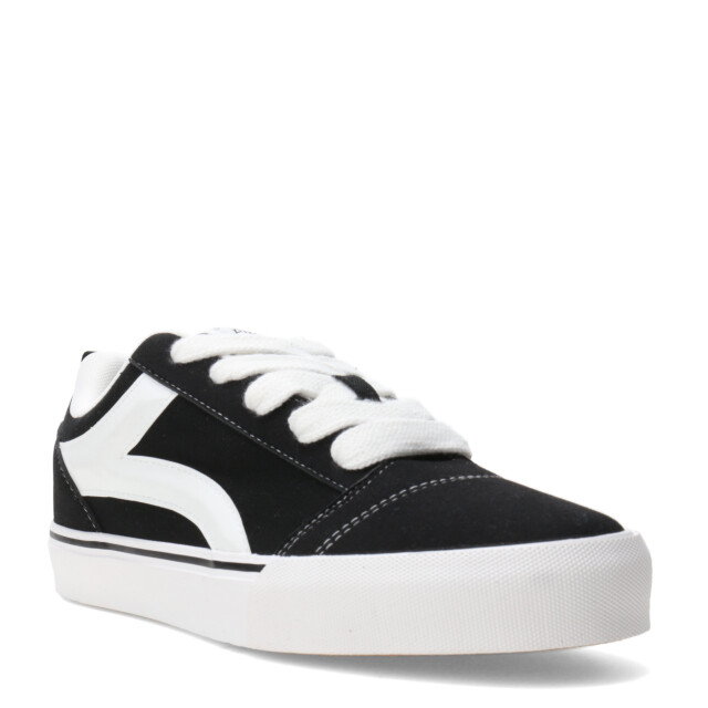 Championes Unisex Push STONE Negro - Blanco