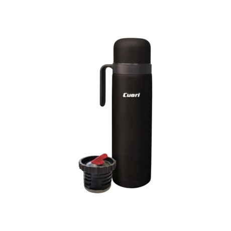 Termo Couri Tero 1LT Recubierto Acero Inoxidable NEGRO