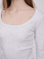 Remera Ibuya Gris Melange