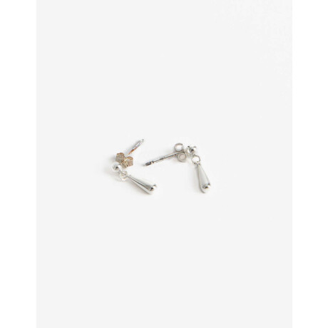 Aros Cortos De Plata 925 Plateado