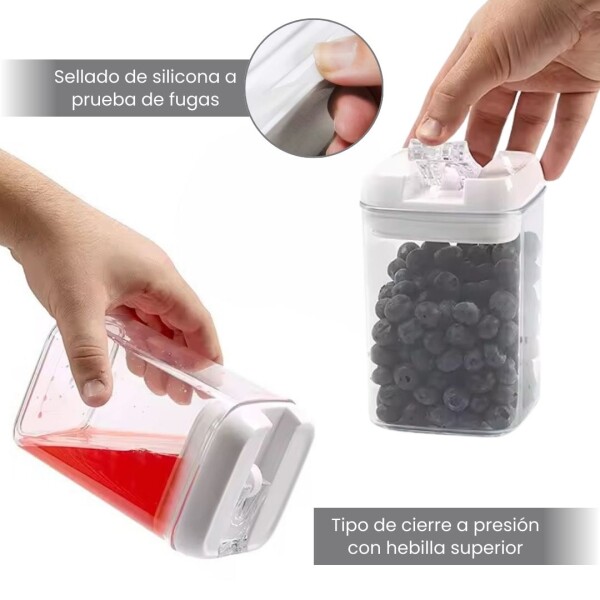 Set De 14 Recipientes Hermeticos Frascos Para Cocina Tarros CTN003 Set De 14 Recipientes Hermeticos Frascos Para Cocina Tarros CTN003