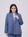 Blazer Sanflore Azul Piedra