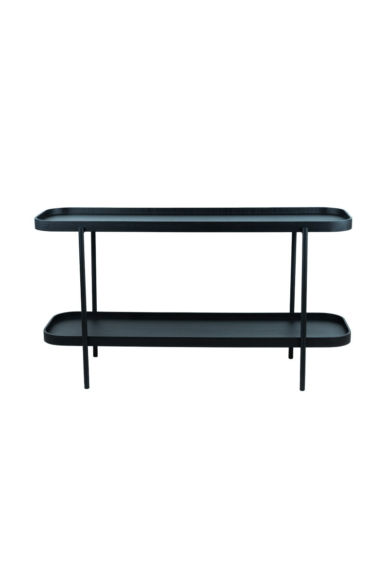 FAVO - CONSOLA FAVO CINAMOMO NEGRO 150X45X75H CM 
