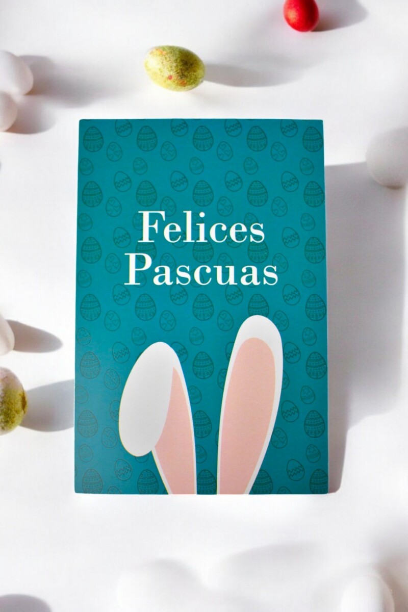 Tarjeta pascua 10x15. - DISEÑO 4 