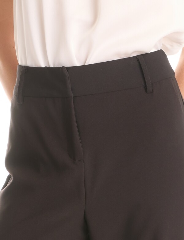 Pantalon Wide Leg NEGRO