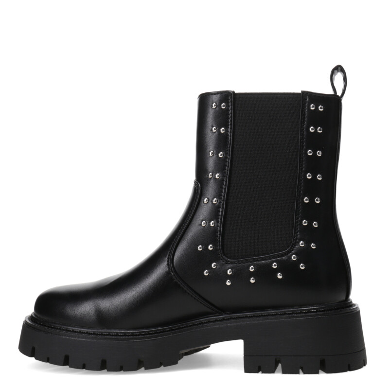 Botas de Mujer Miss Carol RHODE con elastico y tachas Negro