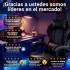 Silla Gamer Ergonomica Escritorio Reclinable Soporta 200kg Imback Negro Silla Gamer Ergonomica Escritorio Reclinable Soporta 200kg Imback Negro