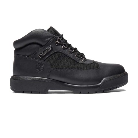 Botas Field Mid Lace Up Waterproof Hombre Black