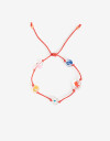 Pulseras Flexibles Cordón Pulsera Flexible Ojitos - Combinacion Multicolor