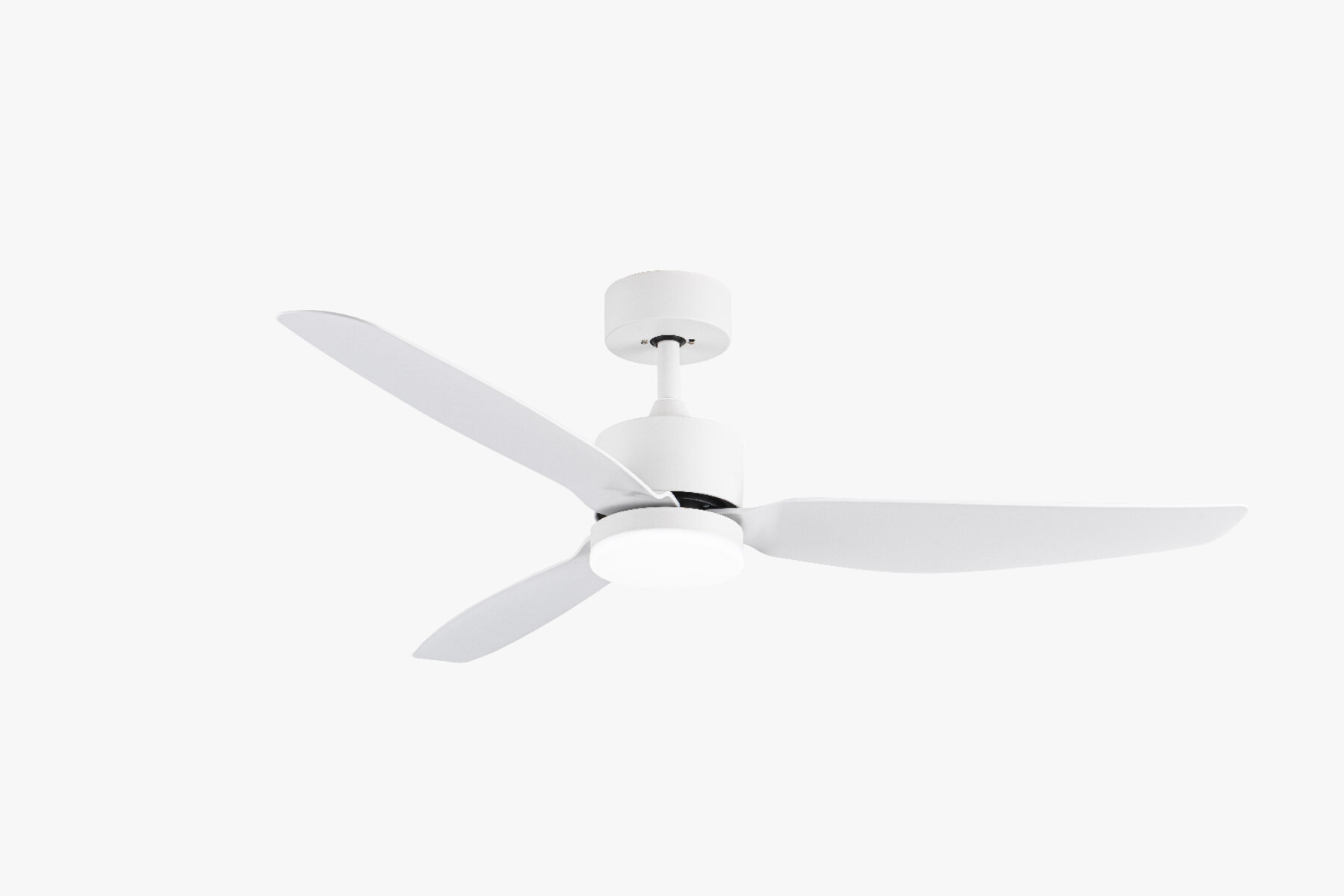 Ventilador De Techo Led 18watts Fría/cálida Función Inversa - Blanco 