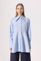 CAMISA ISLA Celeste