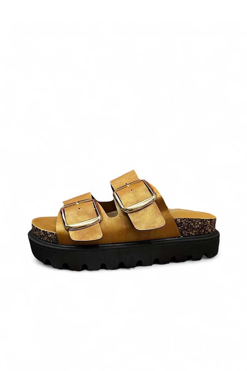 SANDALIA BETTINA SUPER 2 HEBILLAS BT107 