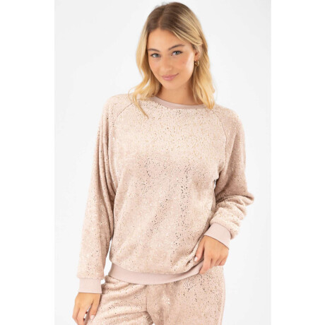 Pijama golden hearts Rosado