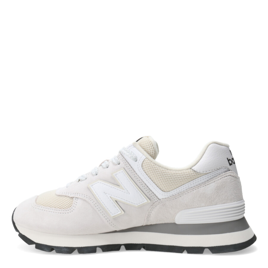 Championes de Hombre New Balance 574 Beige - Blanco