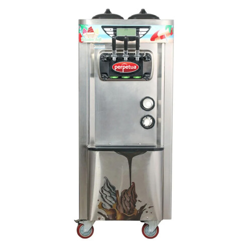 Fabricadora de helados soft 30 Lts. Perpetua de pie Fabricadora de helados soft 30 Lts. Perpetua de pie