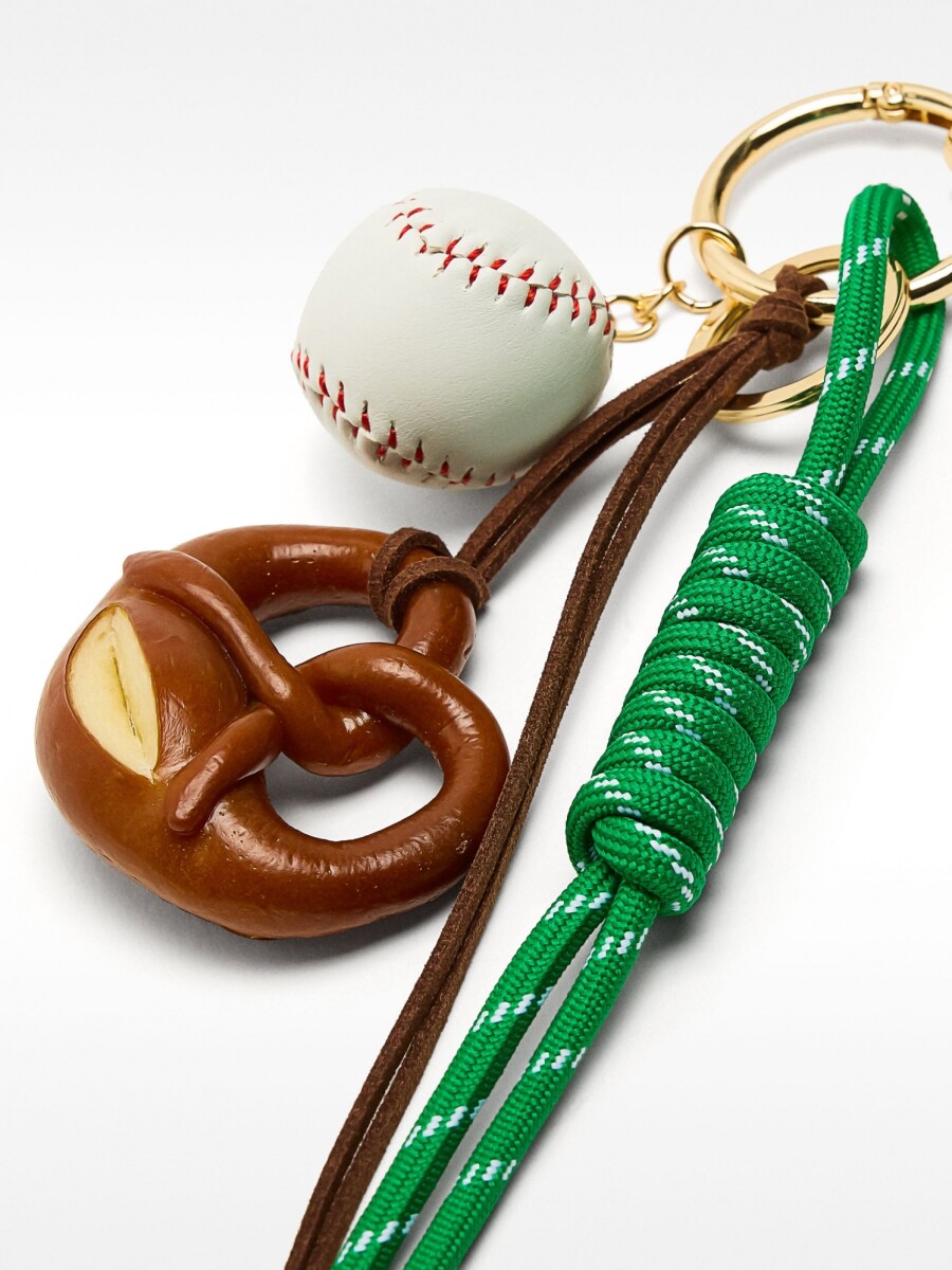 Llavero Charm Pretzel multicolor