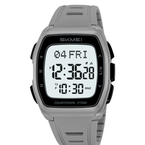 Reloj Skmei 2441GY digital unisex en resina gris Reloj Skmei 2441gy Digital Unisex En Resina Gris