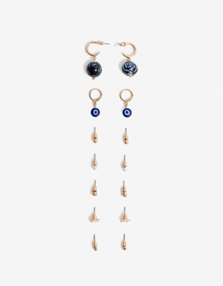 Aros Sets Metal Bijou Set Metal - Dorado