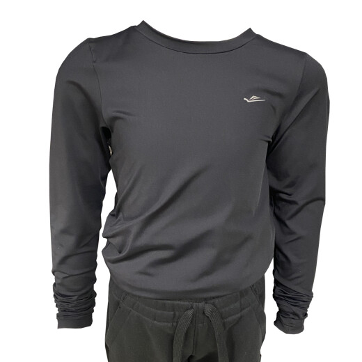 Remera Elite Termica Niño Negra S/C
