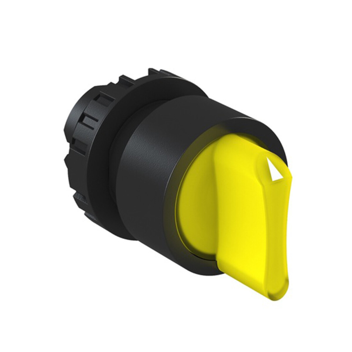 Cabezal selector 2 pos. lum. amarillo IP66 - WE5276 