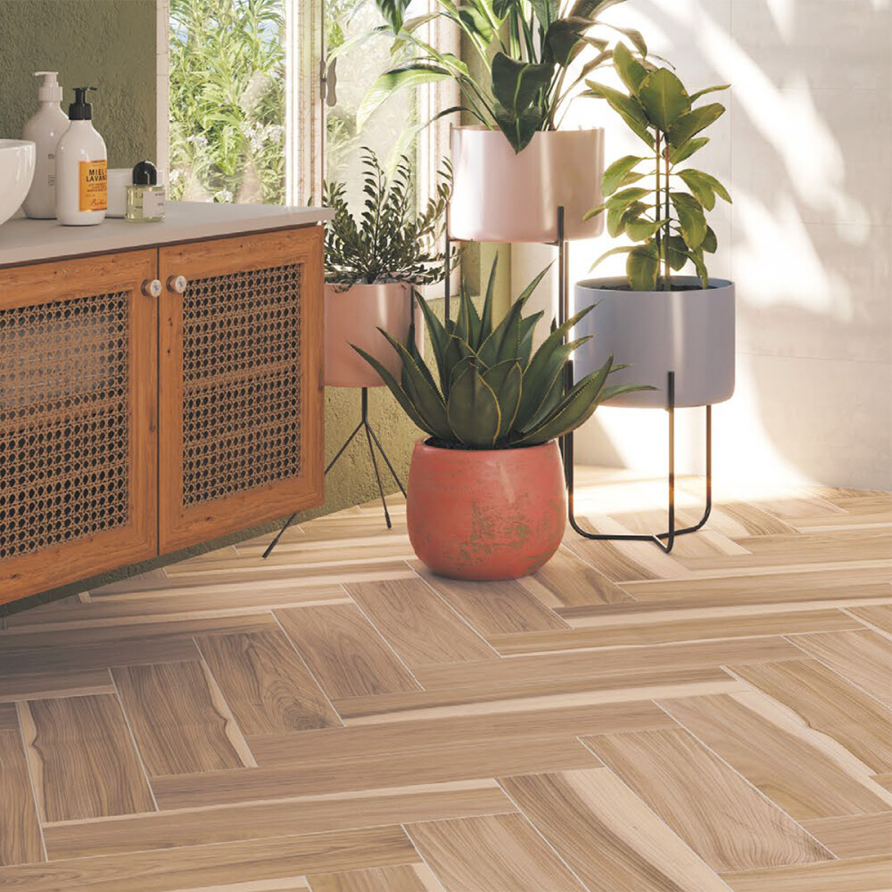 CERÁMICA MADERADA ROYAL ACACIA "A" 15.4X60 CM Cerámica Maderada Royal Acacia "a" 15.4x60 Cm