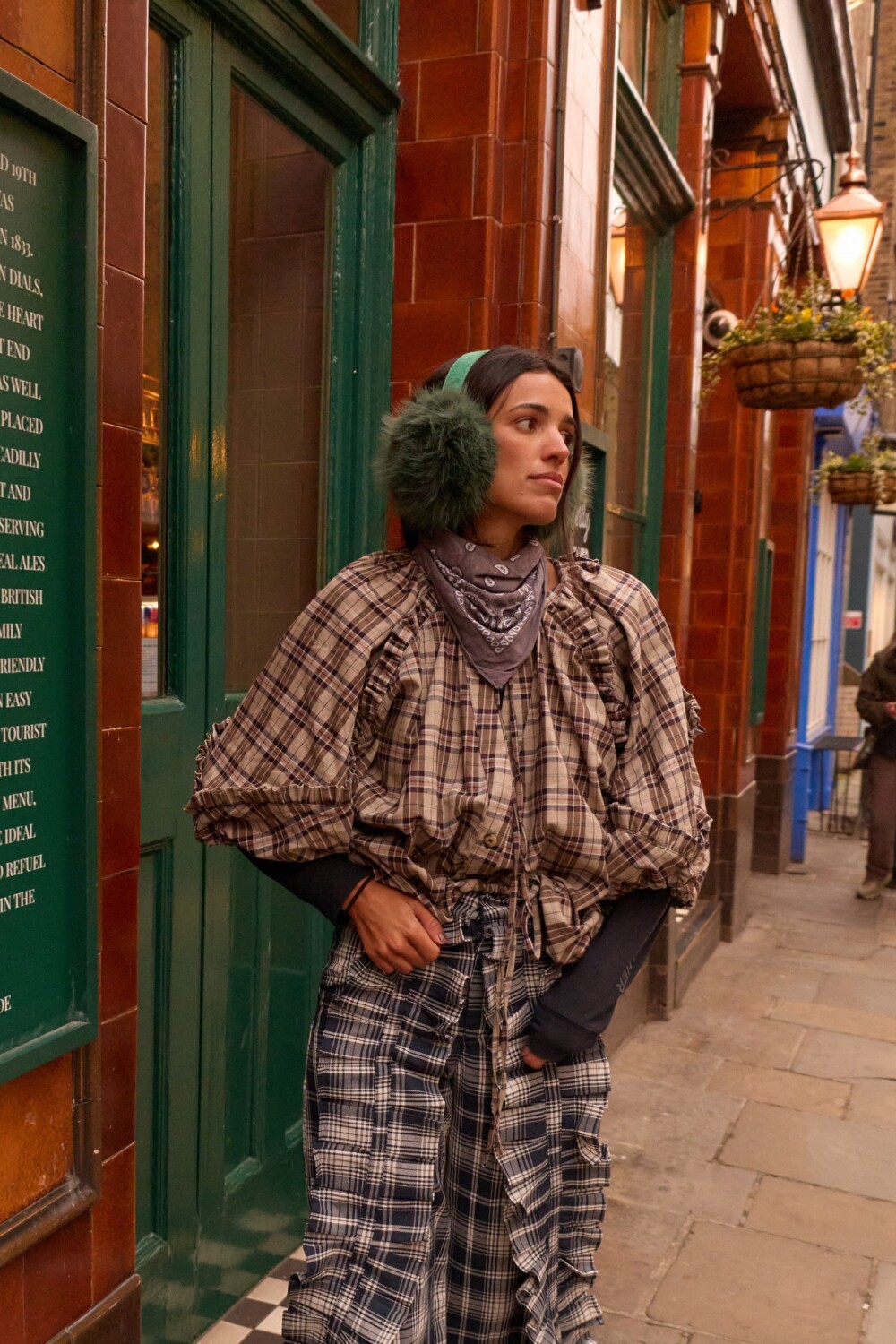 Bloom Shirt Azul / Beige