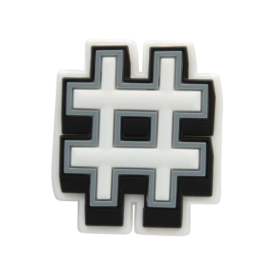 Jibbitz Hashtag Multicolor Multicolor