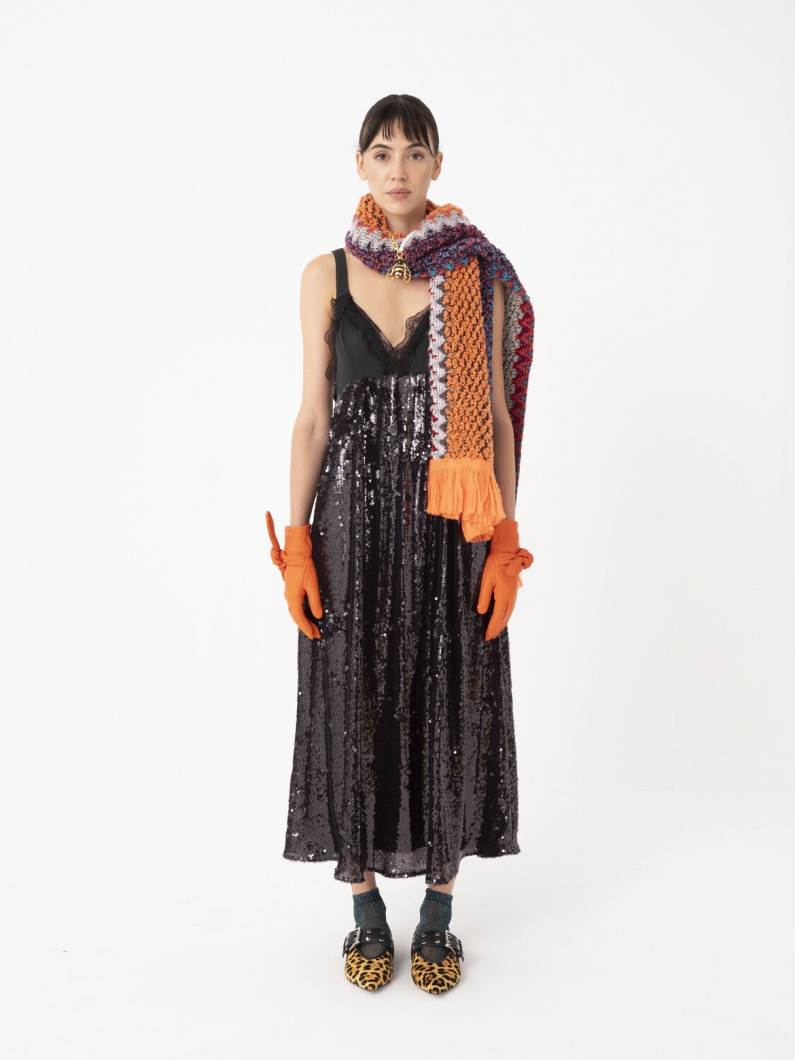 Alva Largo Lentejuelas Vestido Con Fuera Del Hombro Rojo Tallas Grandes