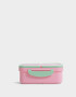 Accesorios Cocina Estampados Lunchera De Plástico - Rosa Claro