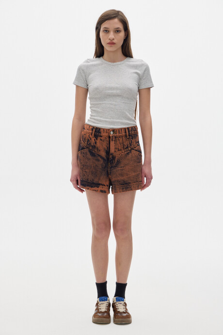 Short Foster Washed Rust