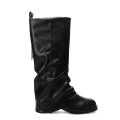 Bota de Mujer Miss Carol Wrinkle Negro