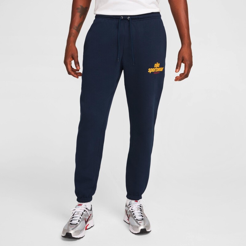 Pantalón Largo Nike Club de Hombre Azul