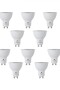 Pack x10 pcs Lamparas LED tipo dicroica GU10 7W Luz Fría