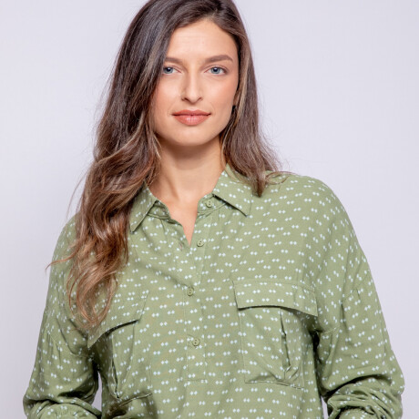 BLUSA GANDA Verde Hierba