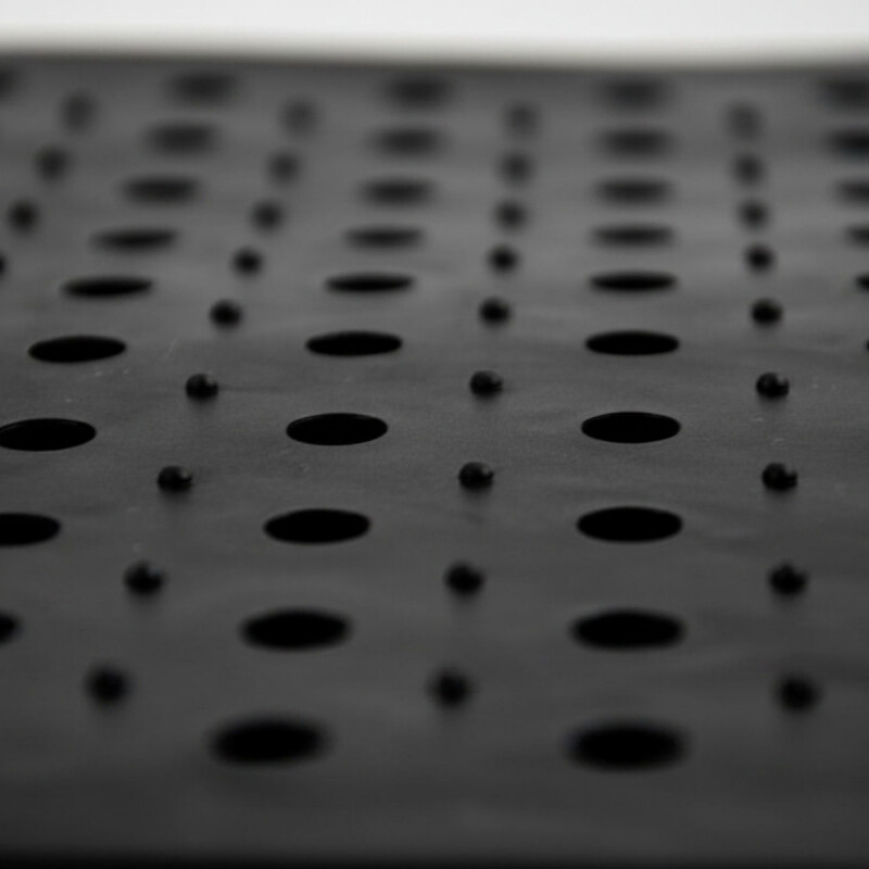 Escurridor de mesada/pileta 33x28cm NEGRO